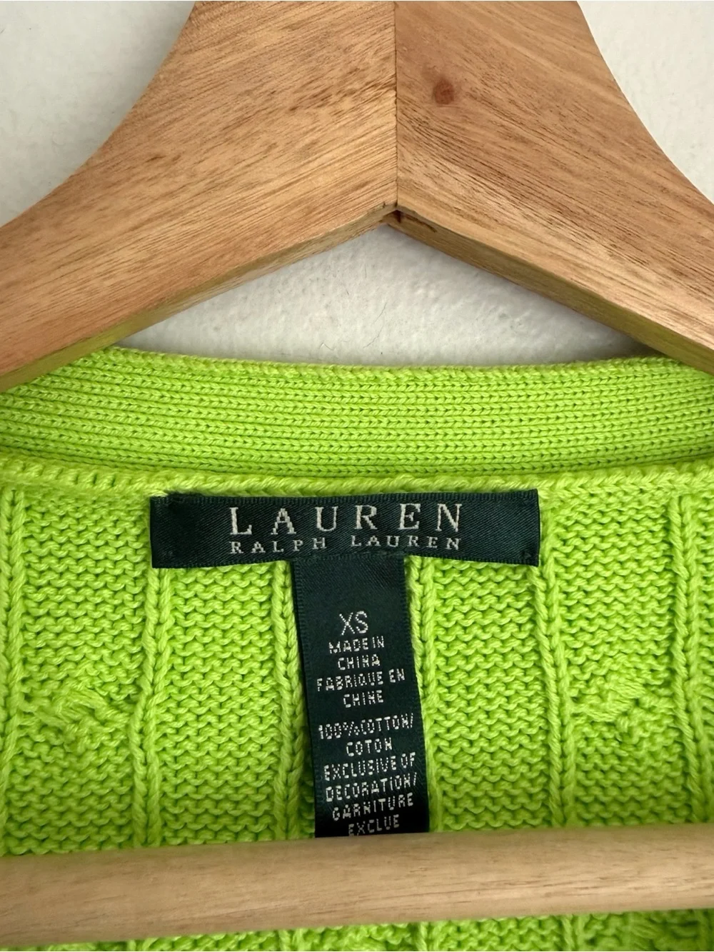 Ralph Lauren Heritage Cable Sweater